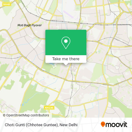 Choti Gunti (Chhotee Guntee) map