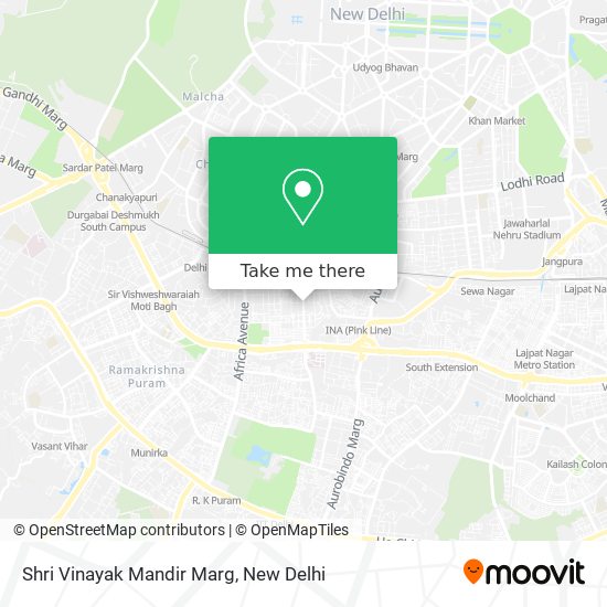 Shri Vinayak Mandir Marg map