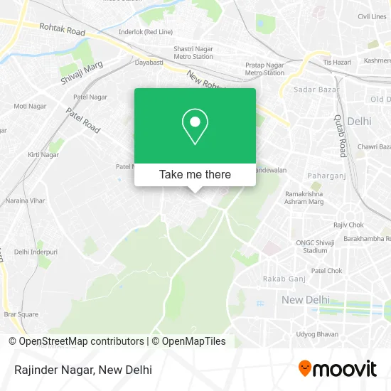 Rajinder Nagar map