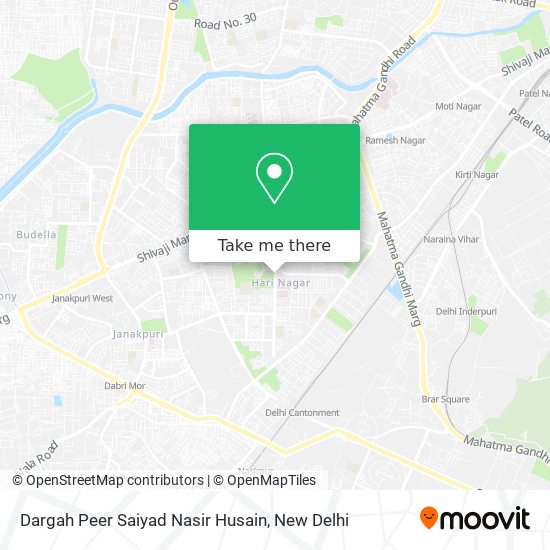Dargah Peer Saiyad Nasir Husain map