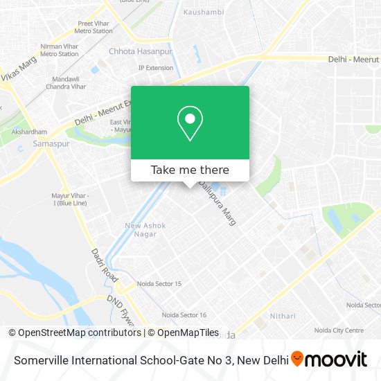 Somerville International School-Gate No 3 map