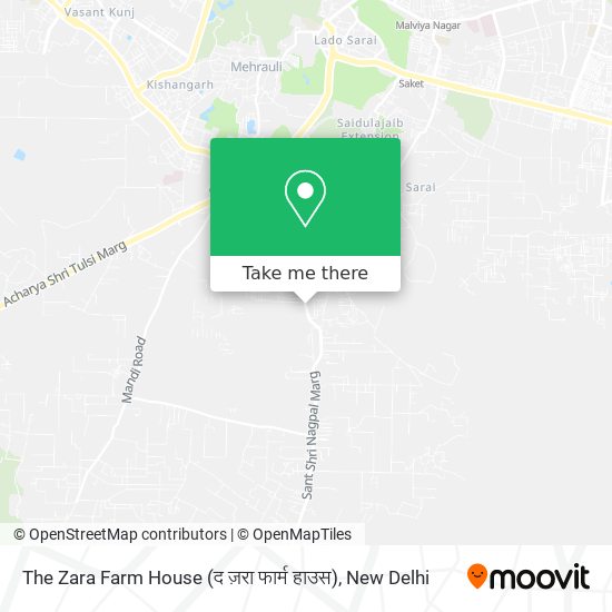 The Zara Farm House (द ज़रा फार्म हाउस) map