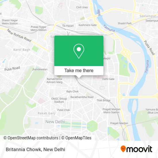 Britannia Chowk map