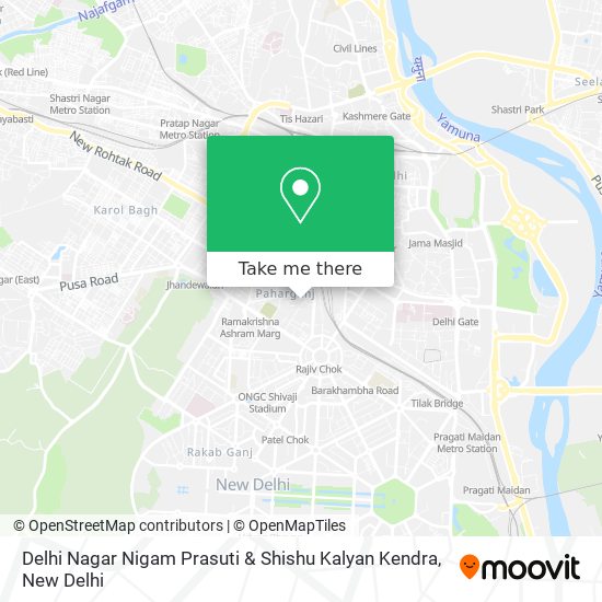Delhi Nagar Nigam Prasuti & Shishu Kalyan Kendra map