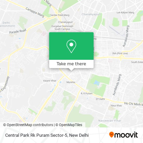 Central Park Rk Puram Sector-5 map