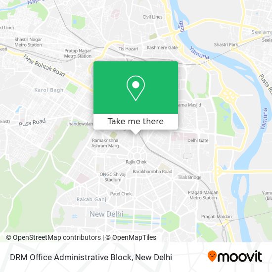 DRM Office Administrative Block map