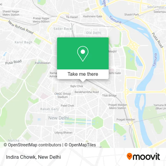 Indira Chowk map