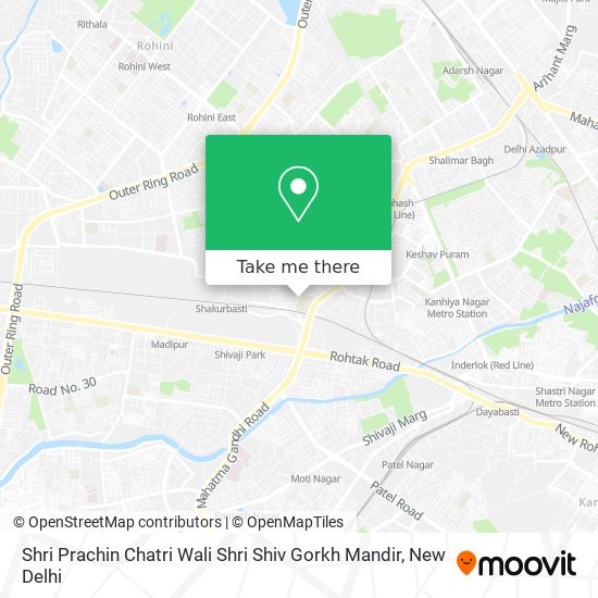 Shri Prachin Chatri Wali Shri Shiv Gorkh Mandir map