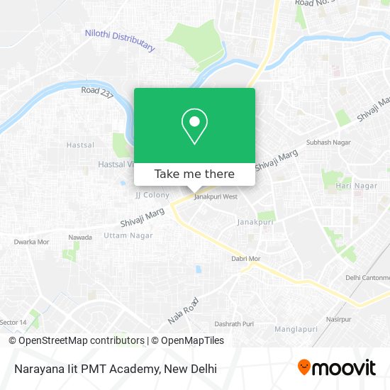 Narayana Iit PMT Academy map