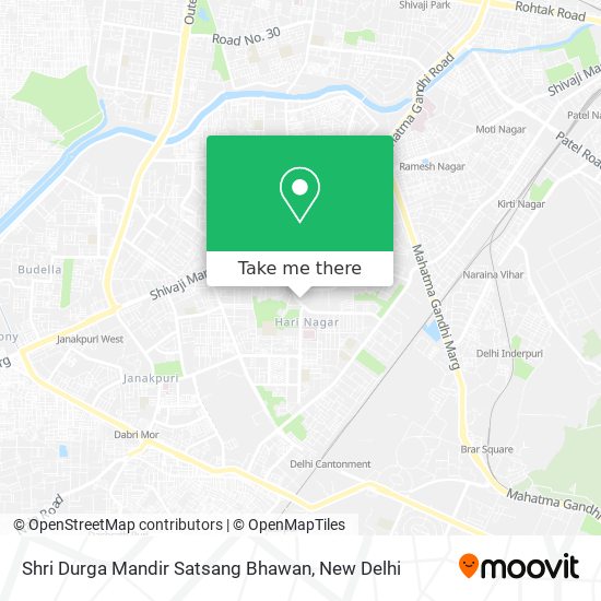 Shri Durga Mandir Satsang Bhawan map