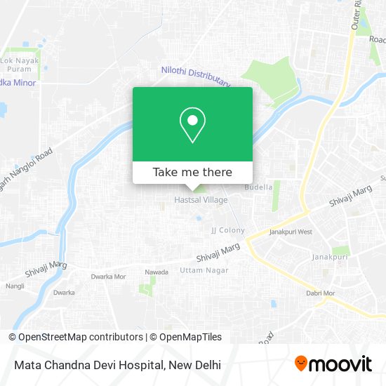 Mata Chandna Devi Hospital map
