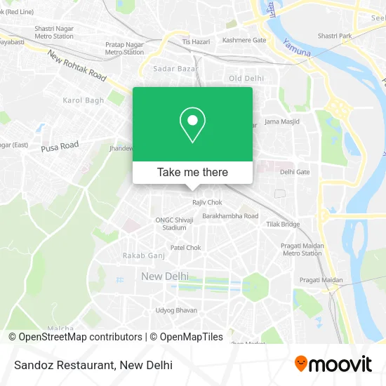 Sandoz Restaurant map