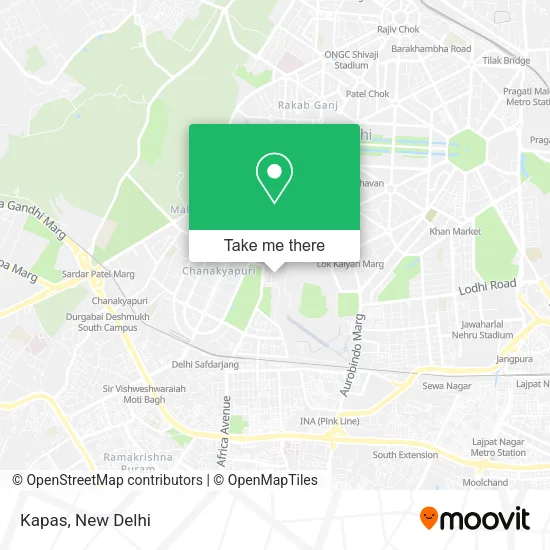 Kapas map