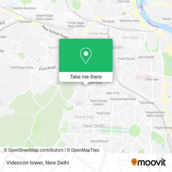 Videocon tower map
