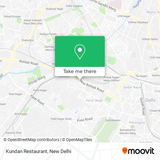Kundan Restaurant map