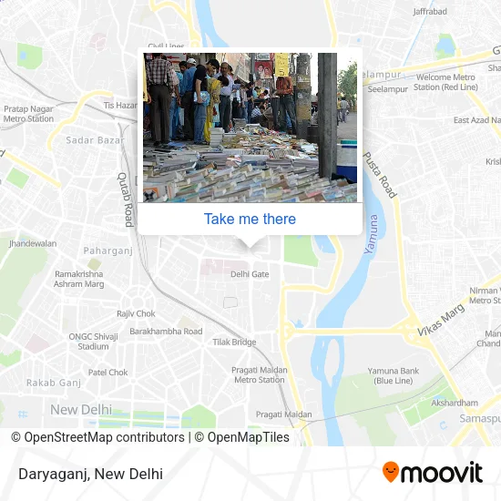 Daryaganj map