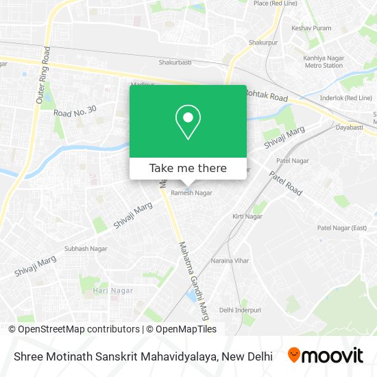 Shree Motinath Sanskrit Mahavidyalaya map