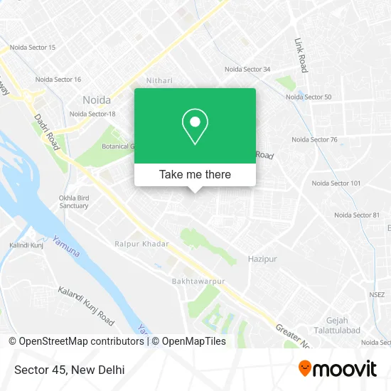 Sector 45 map