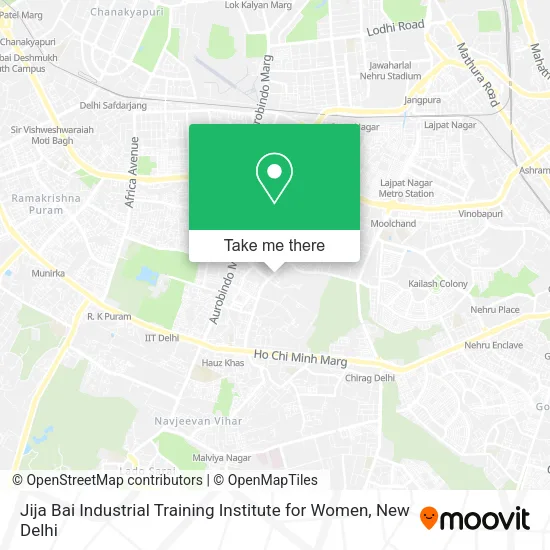 Jija Bai Industrial Training Institute for Women map