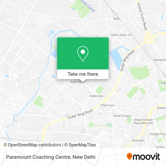 Paramount Coaching Centre map