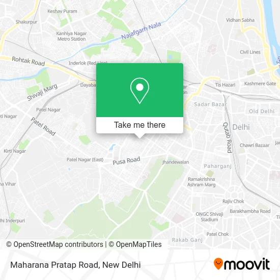 Maharana Pratap Road map