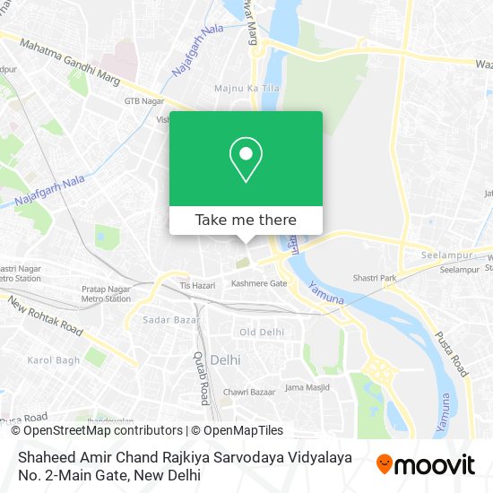 Shaheed Amir Chand Rajkiya Sarvodaya Vidyalaya No. 2-Main Gate map