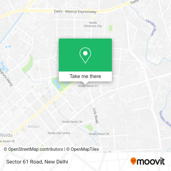 Sector 61 Road map