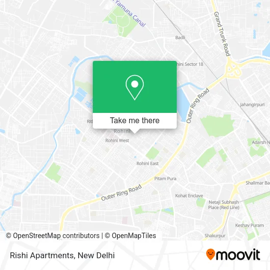 Rishi Apartments map