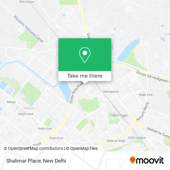 Shalimar Place map