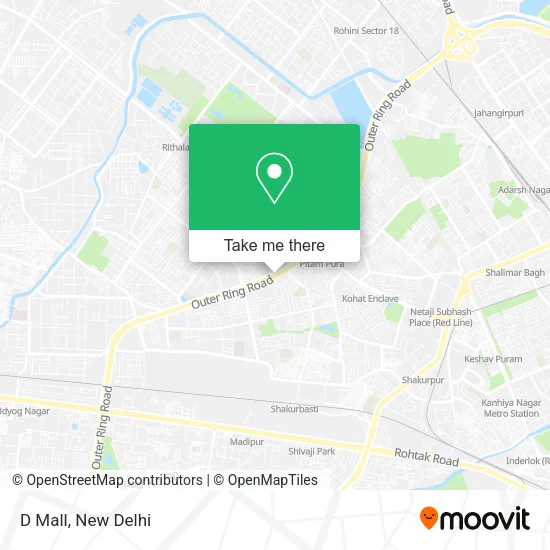D Mall map