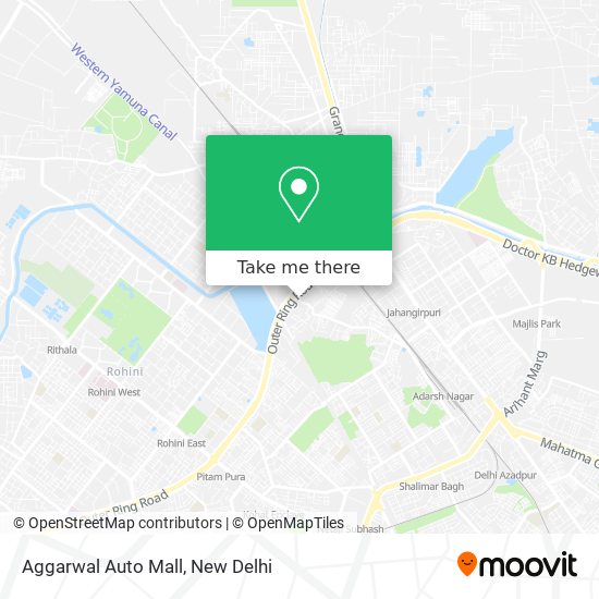 Aggarwal Auto Mall map