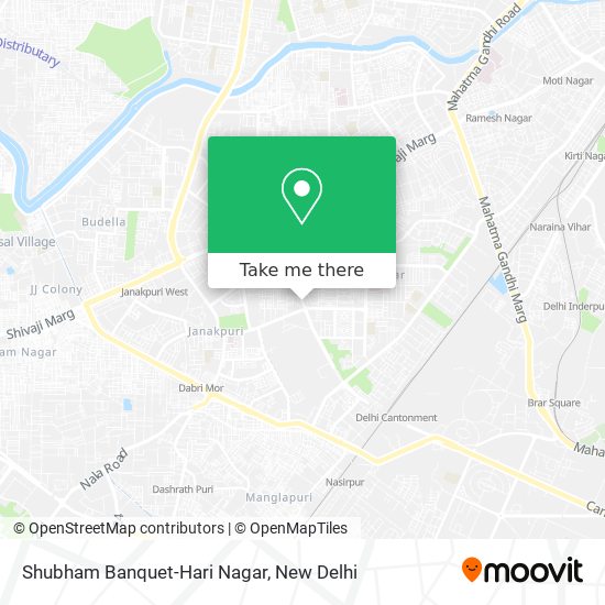 Shubham Banquet-Hari Nagar map
