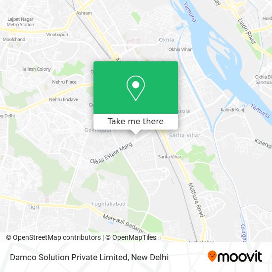 Damco Solution Private Limited map