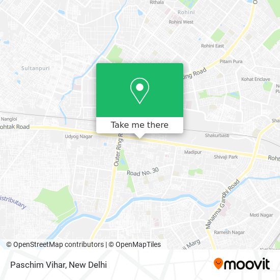 Paschim Vihar Delhi Map How To Get To Paschim Vihar In Delhi By Metro Or Bus?