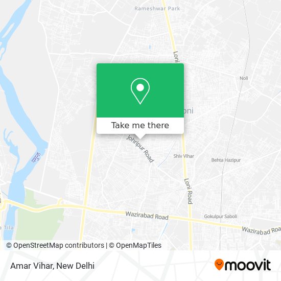 Amar Vihar map