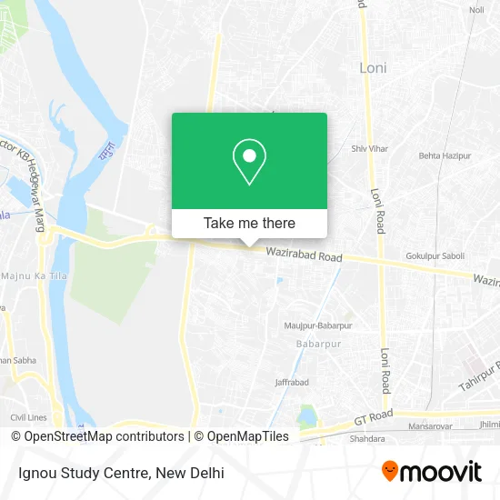 Ignou Study Centre map