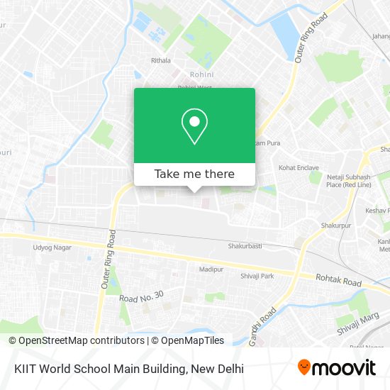 KIIT World School Main Building map