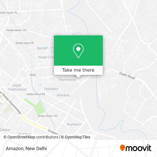 Amazon map