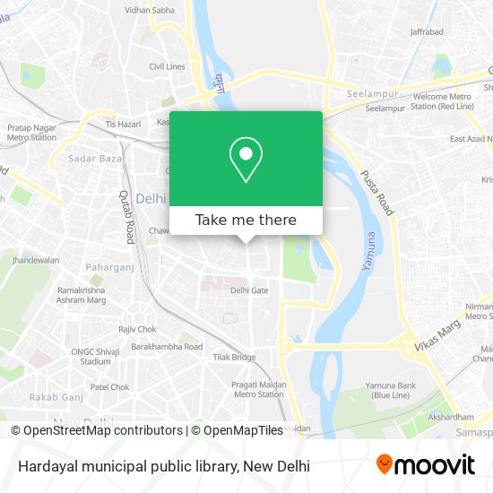 Hardayal municipal public library map