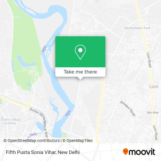 Fifth Pusta Sonia Vihar map