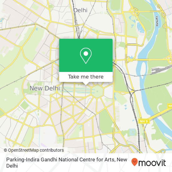 Parking-Indira Gandhi National Centre for Arts map