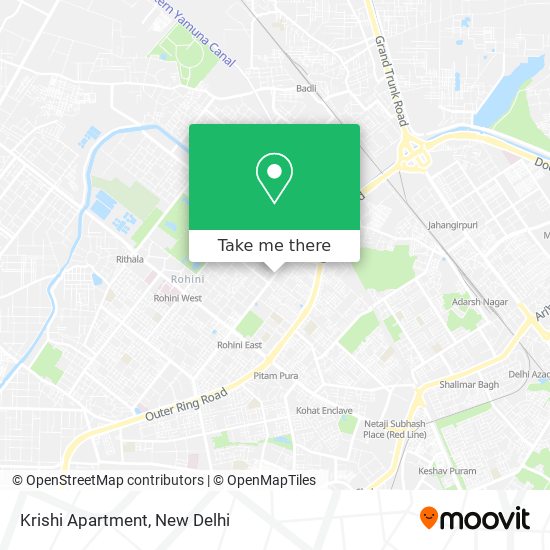 Krishi Apartment map