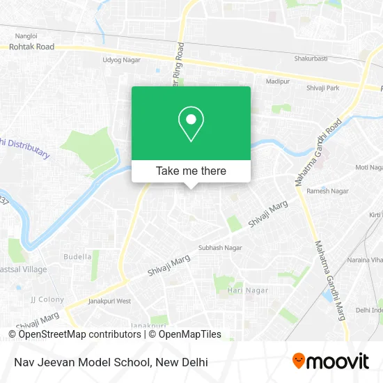 Nav Jeevan Model School map