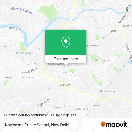 Navjeevan Public School map