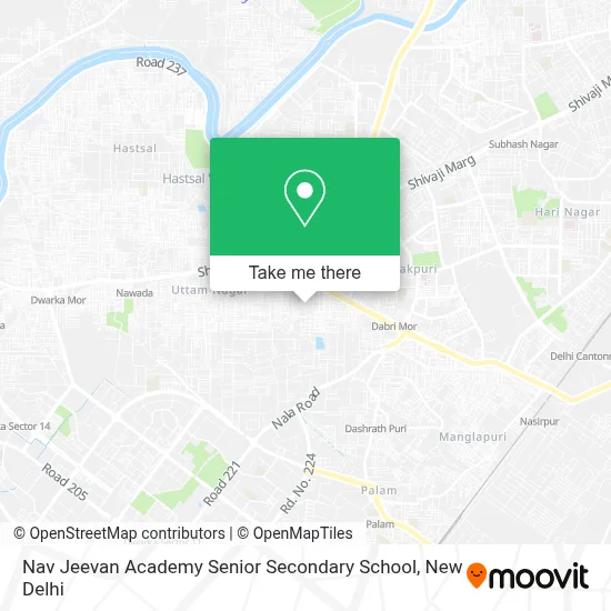 Nav Jeevan Academy SR. Sec. School map