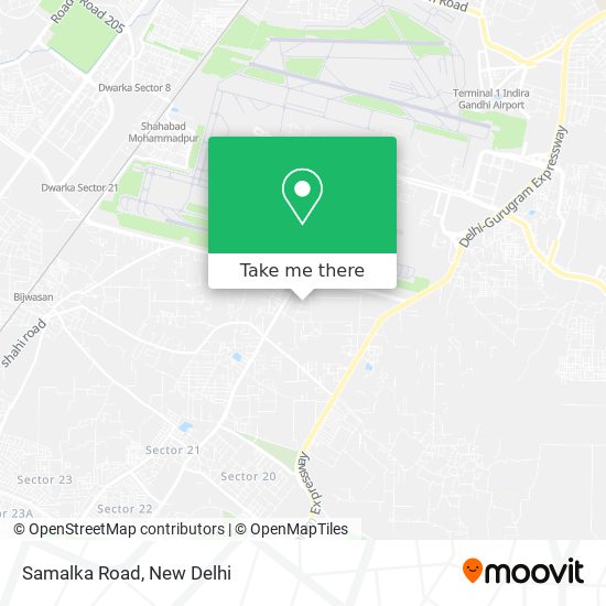 Samalka Road map