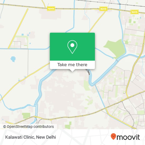 Kalawati Clinic map