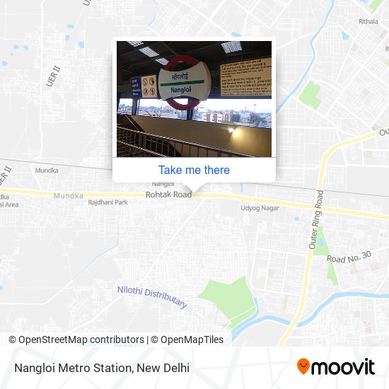 Nangloi Metro Station Map How To Get To Nangloi Metro Station In Delhi By Bus Or Metro?