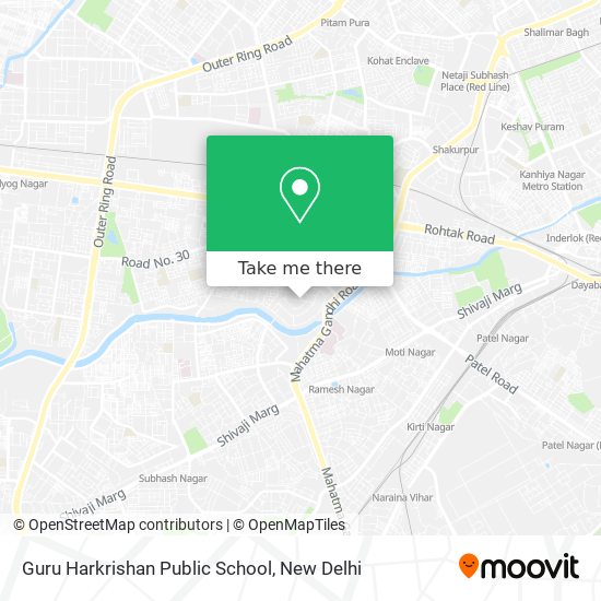 Guru Harkrishan Public School map