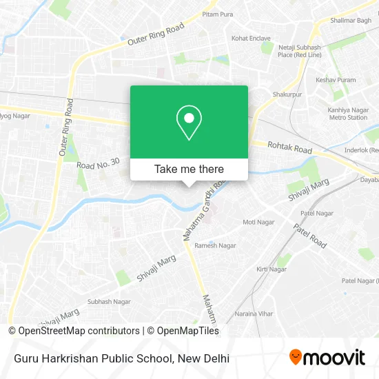 Guru Harkrishan Public School map